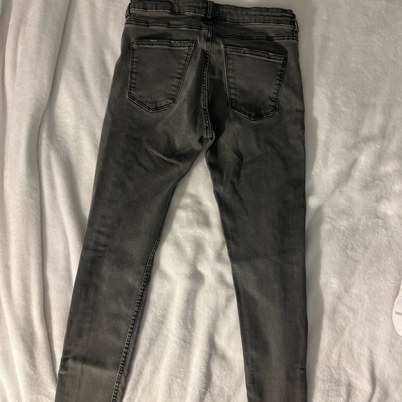 Zara women’s Grey jeans size 6 - Picture 5 of 7